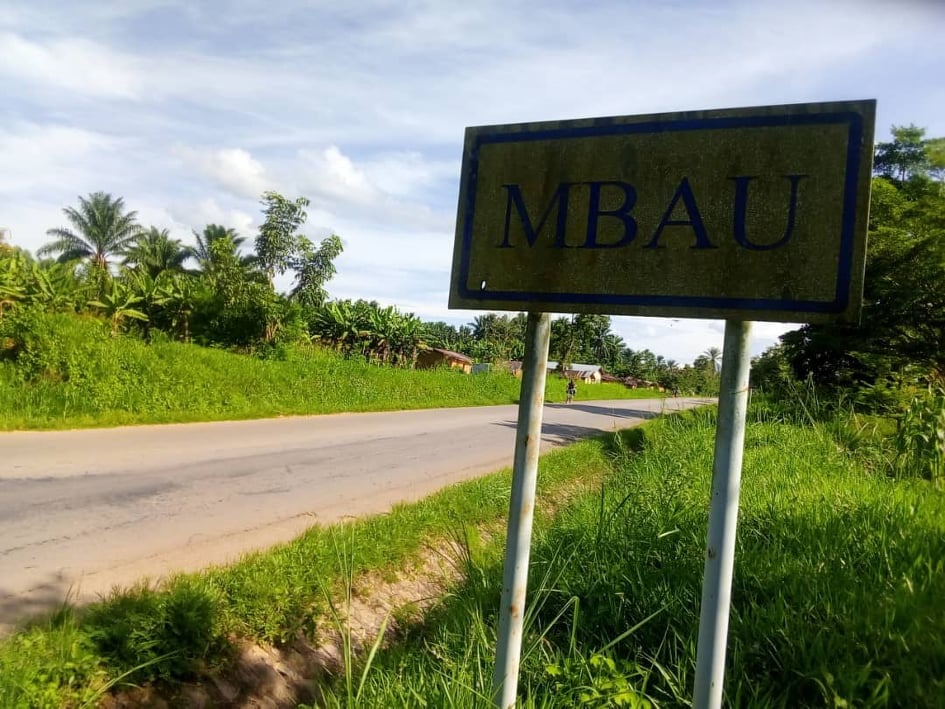 Beni-Mbau -ADF. Route Mbau Kamango - Musuku