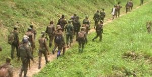 FARDC-updf-ugandaise-FCC détruire - Beni-rebelles - armée jeunes militaires